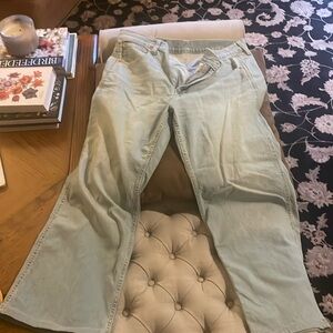 Gap Vintage Flare Highrise, light wash size 16